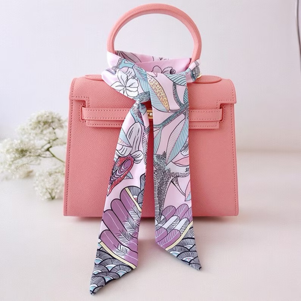 2ct Handbag Twilly/Scarf ๐ Random Color Pick - Picture 15 of 15